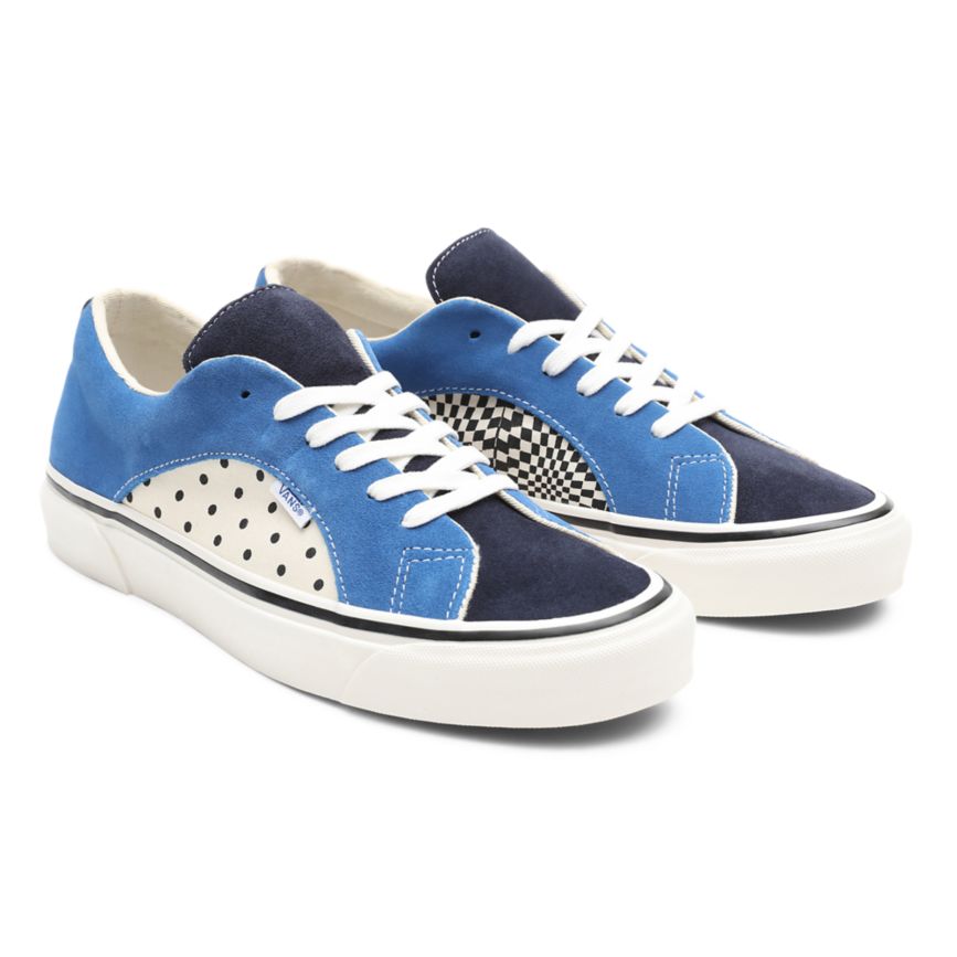 Men's Vans Anaheim Factory Lampin DX Low Top Shoes India - Blue/Navy [ZH5316794]